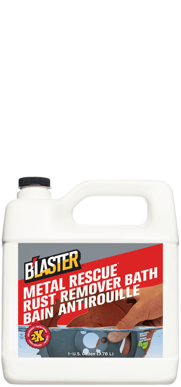 Metal Rescue Rust Remover Bath Concentrate - 64 oz. Metal Rescue Rust Remover Bath Concentrate - 64 oz.